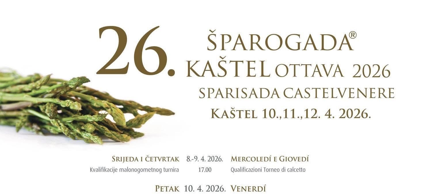 Kaštel u travnju u znaku šparoga: stiže 26. Šparogada