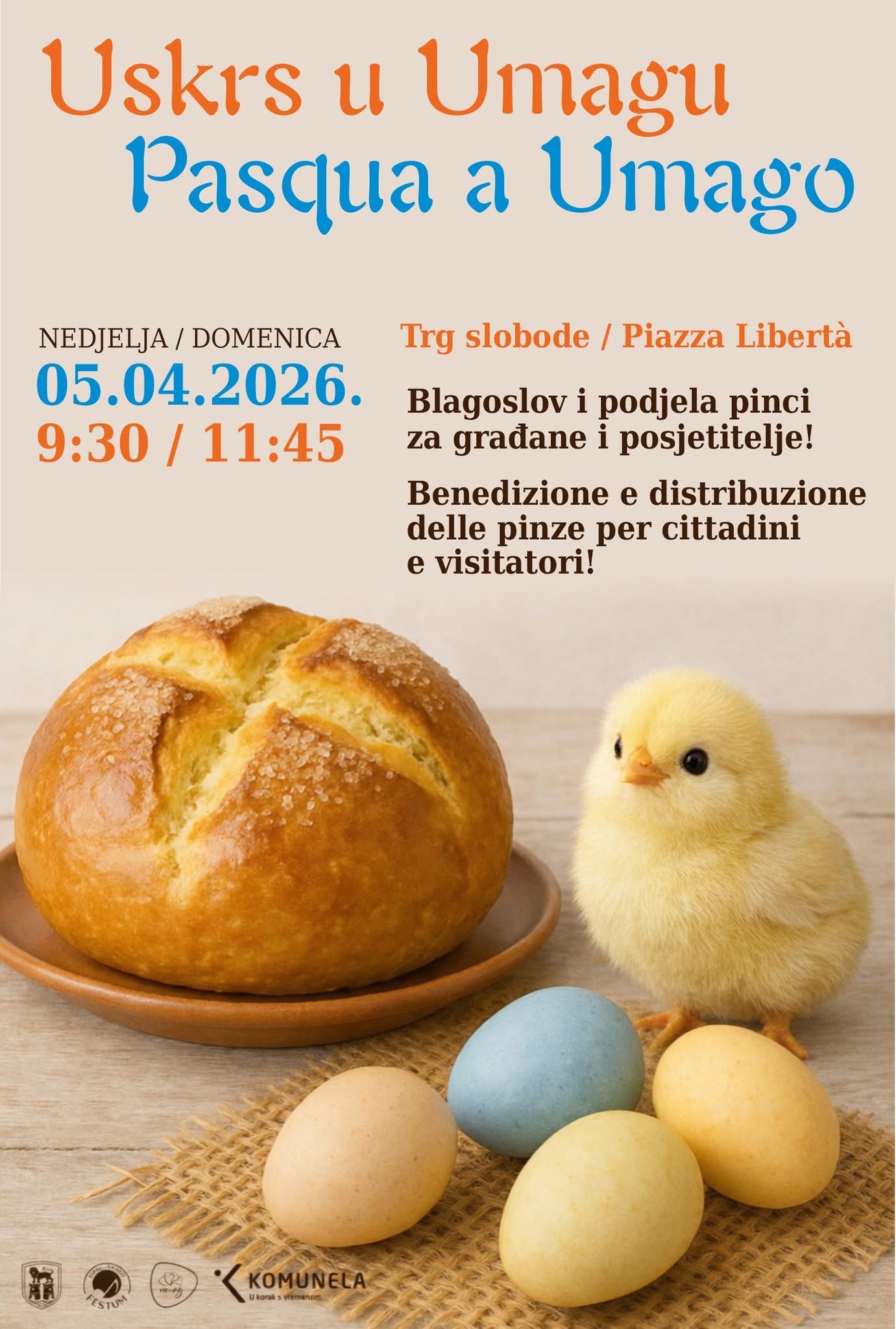 Uskrs u Umagu: tradicija, pinza i veseli piknik uz more