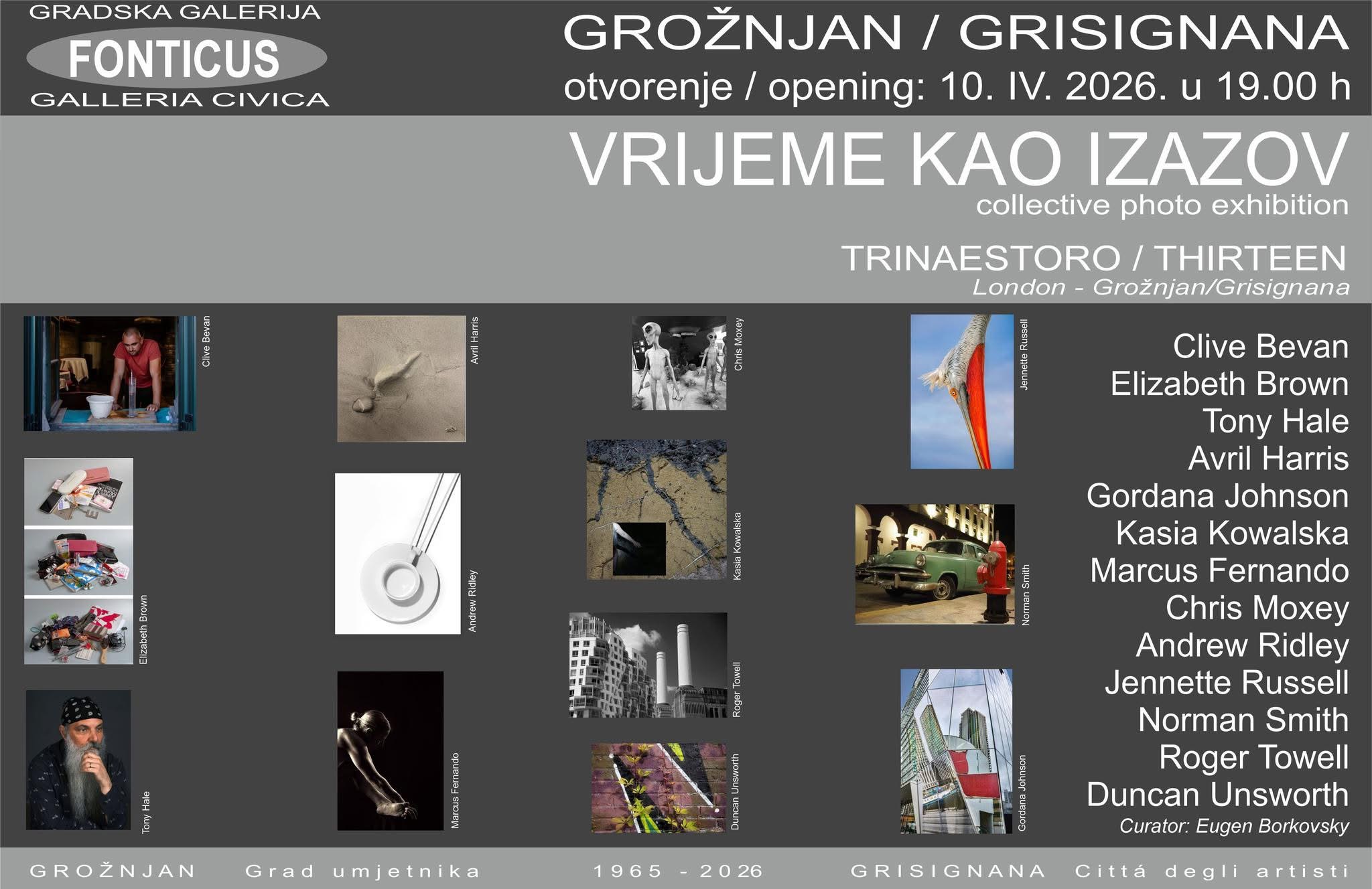 Vrijeme kao izazov – otvorenje izložbe u Grožnjanu