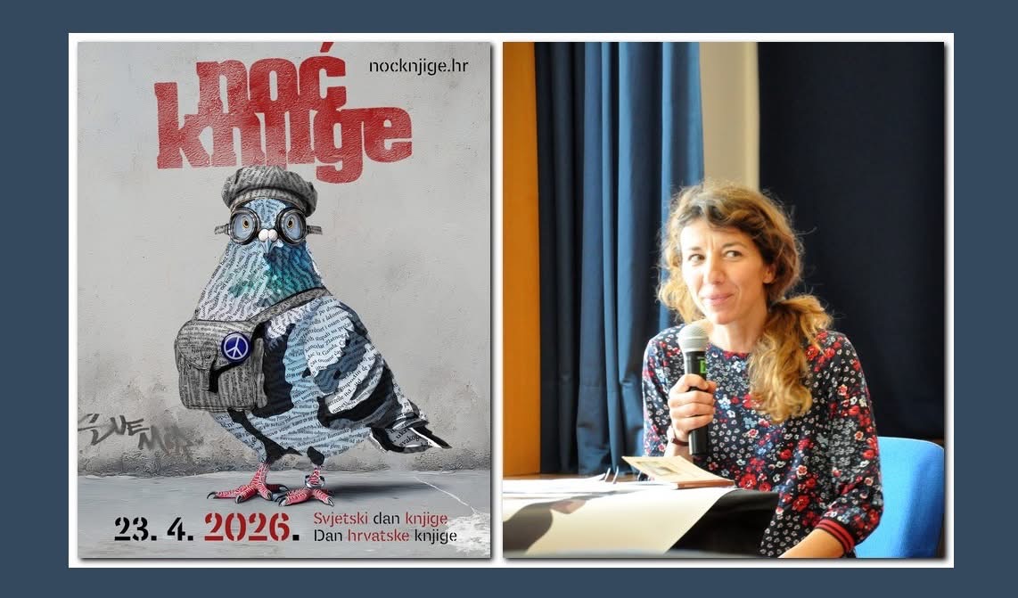 15. Noć knjige u Umagu: predstavljanje zbirke pjesama Maje Klarić “Pupkovina”