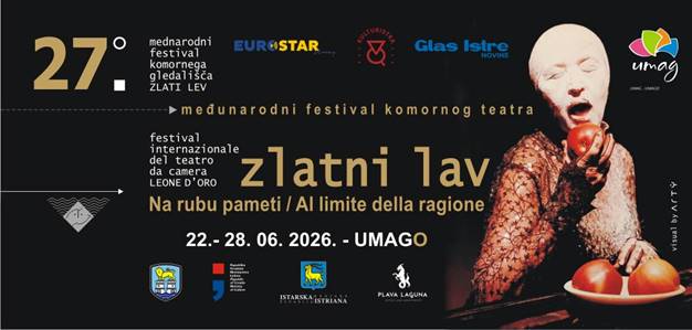 Zlatni lav ponovno u Umagu: Tjedan vrhunskog kazališta pod motom „Na rubu pameti“