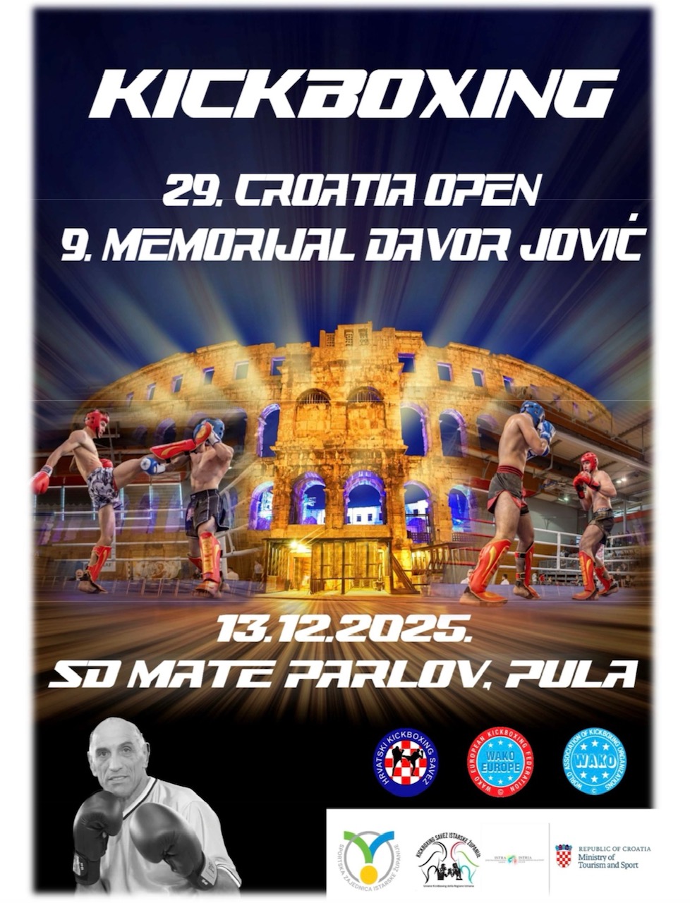 Međunarodni kickboxing turnir po prvi put u Istri ove subote