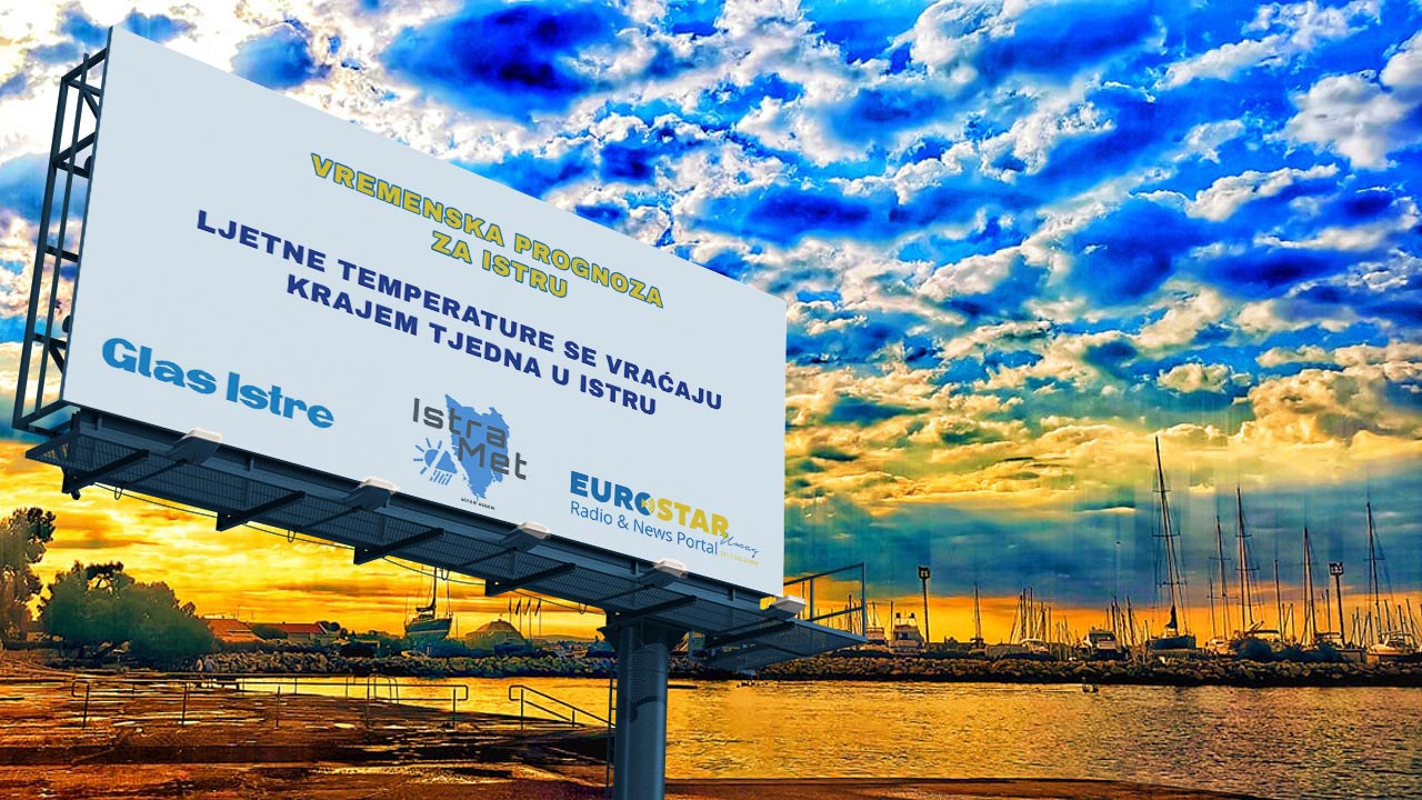 Ljetne temperature se vraćaju krajem tjedna u Istru