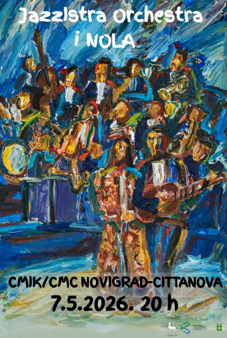 Jazz Istra Orchestra i Nola stižu u CMIK Novigrad – glazbeni spektakl koji spaja jazz i emociju