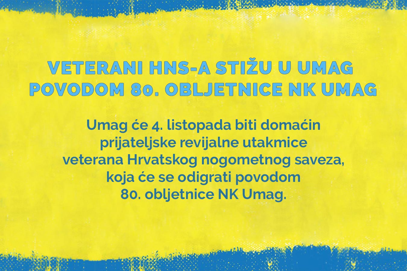 Veterani HNS-a stižu u Umag povodom 80. obljetnice NK Umag