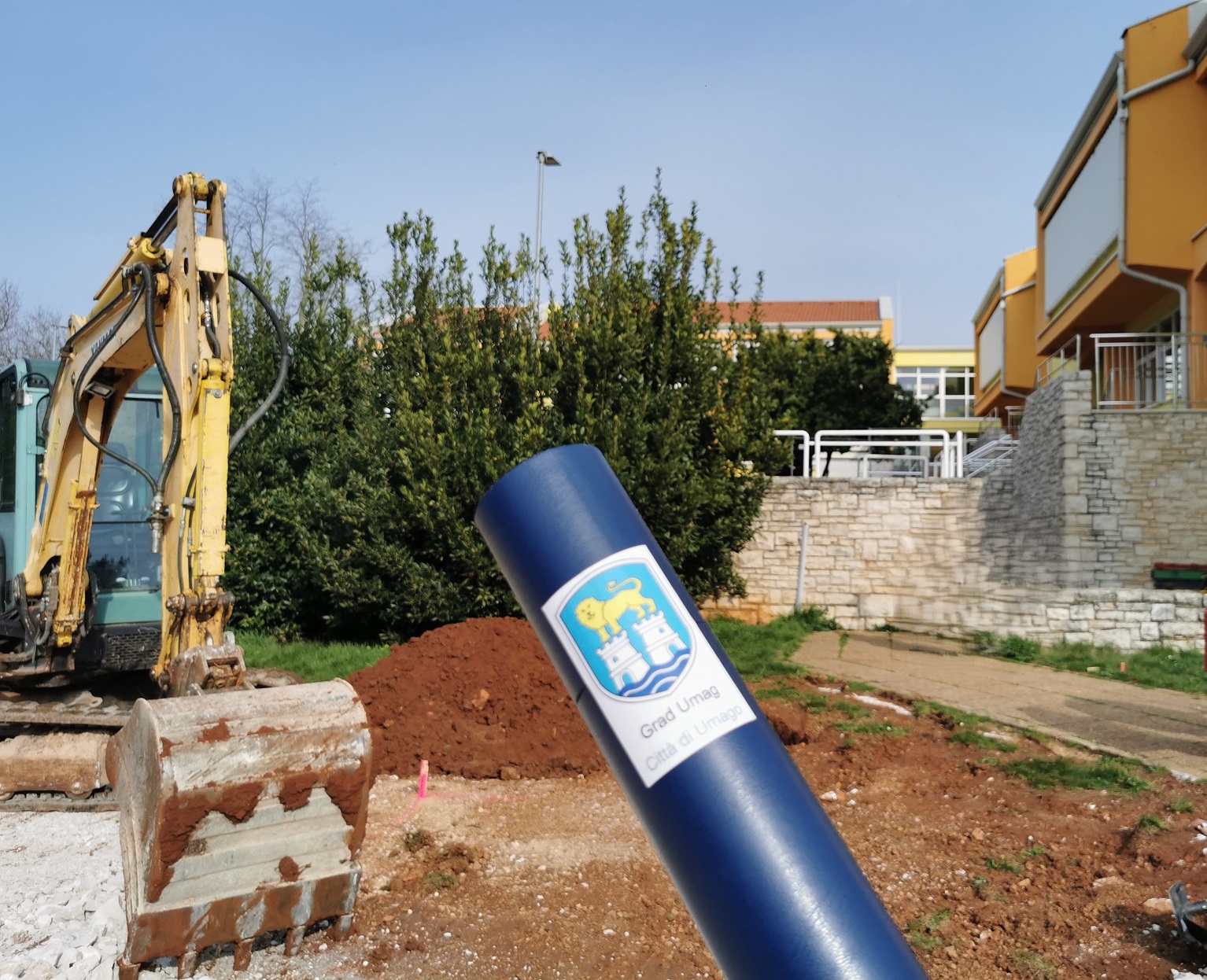 Umag-grad djece: Polaganjem kamena temeljca započela nova era Osnovne škole Marije i Line Umag