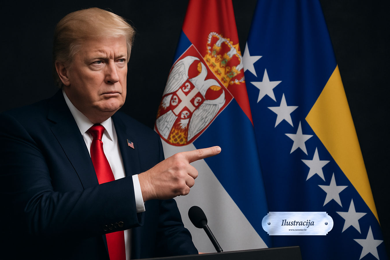Trump najavio više carine na robu iz Srbije i BiH