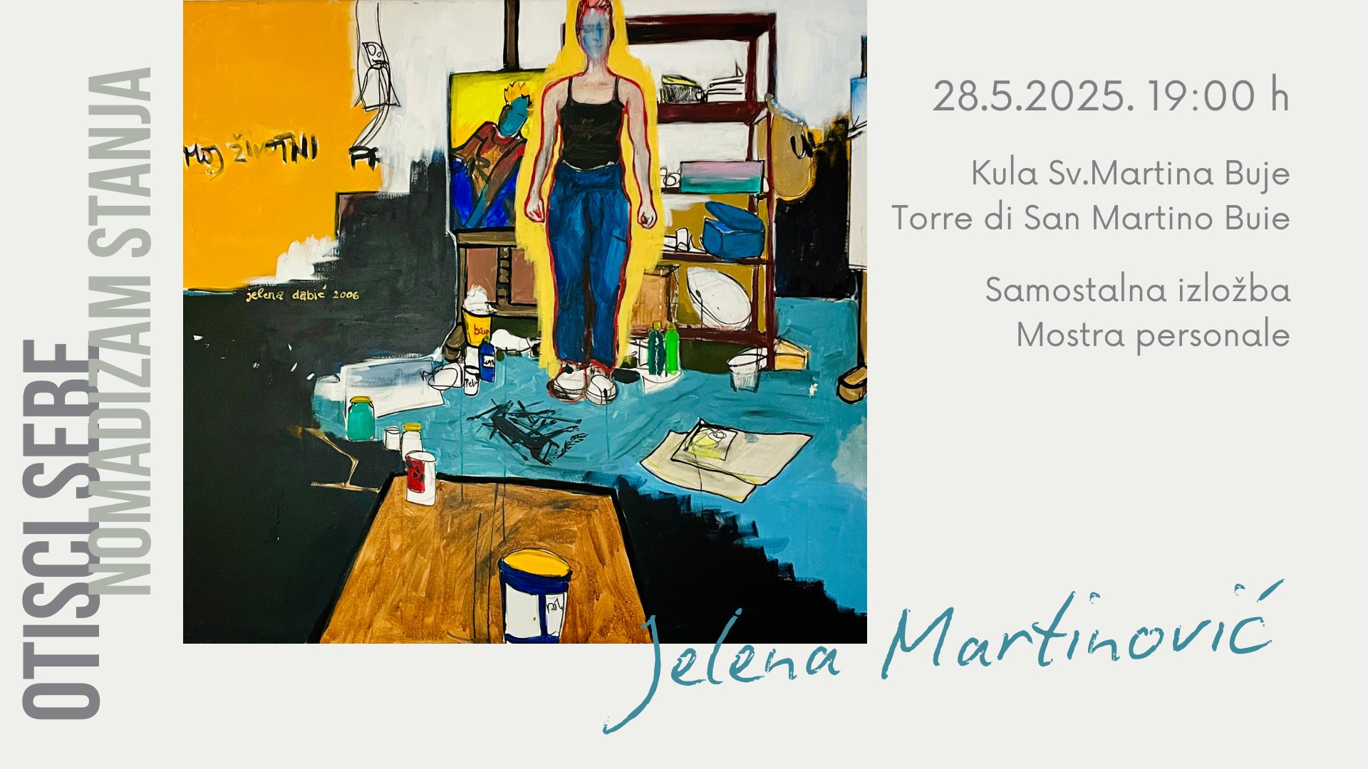 Buje - samostalna izložba Jelene Martinović