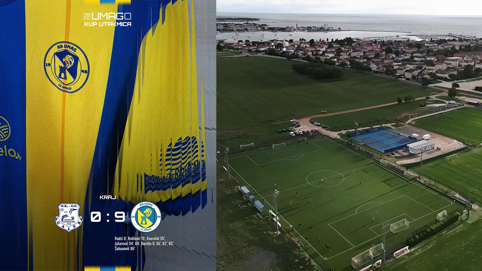 Dajla i Umag briljirali u 1. kolu Kupa Istre