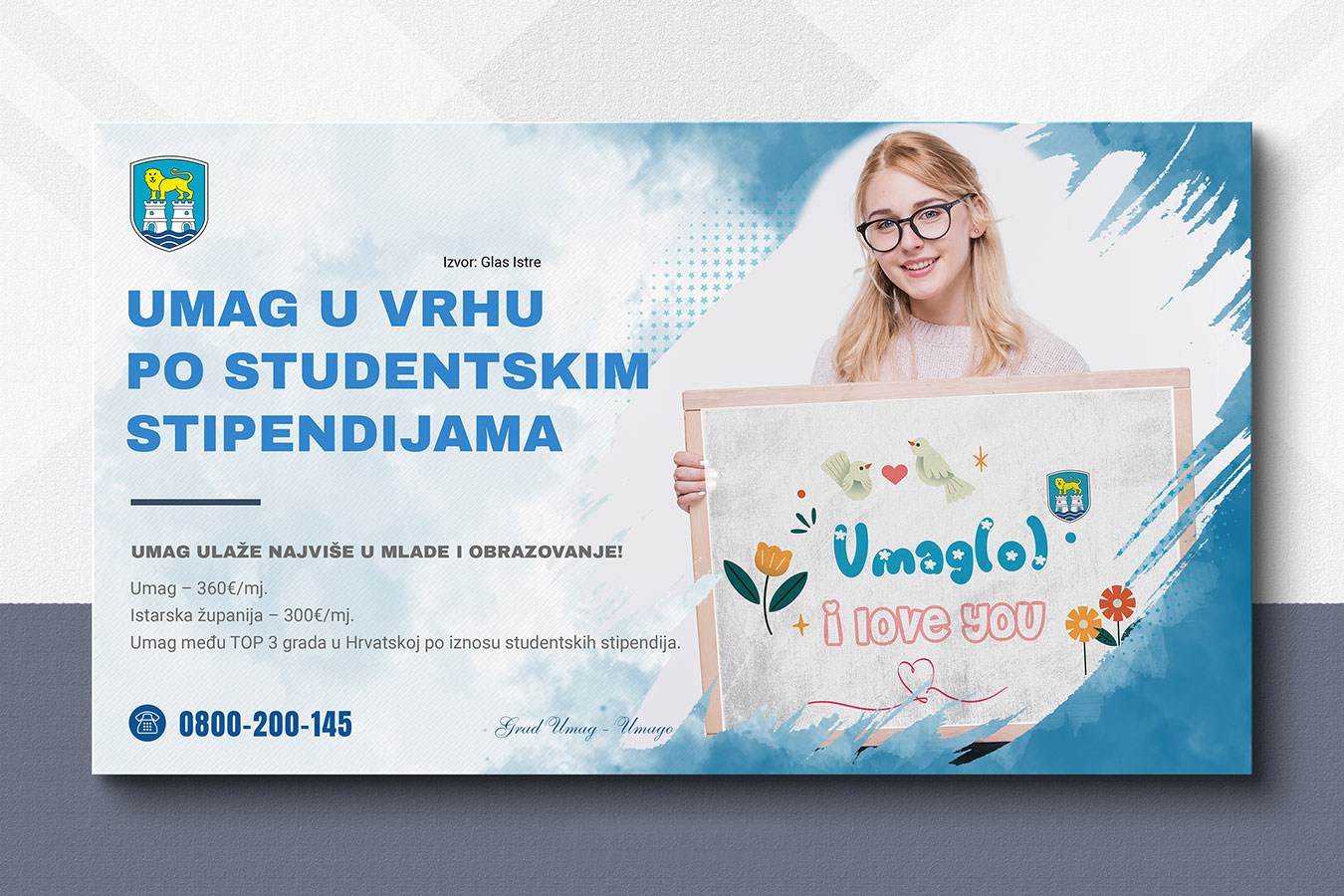 Umag među vodećima po studentskim stipendijama