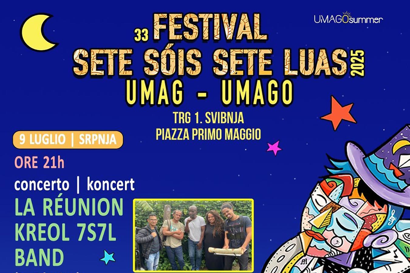 UMAG(O) SUMMER: Glazbeni festival Sete Sois Sete Luas