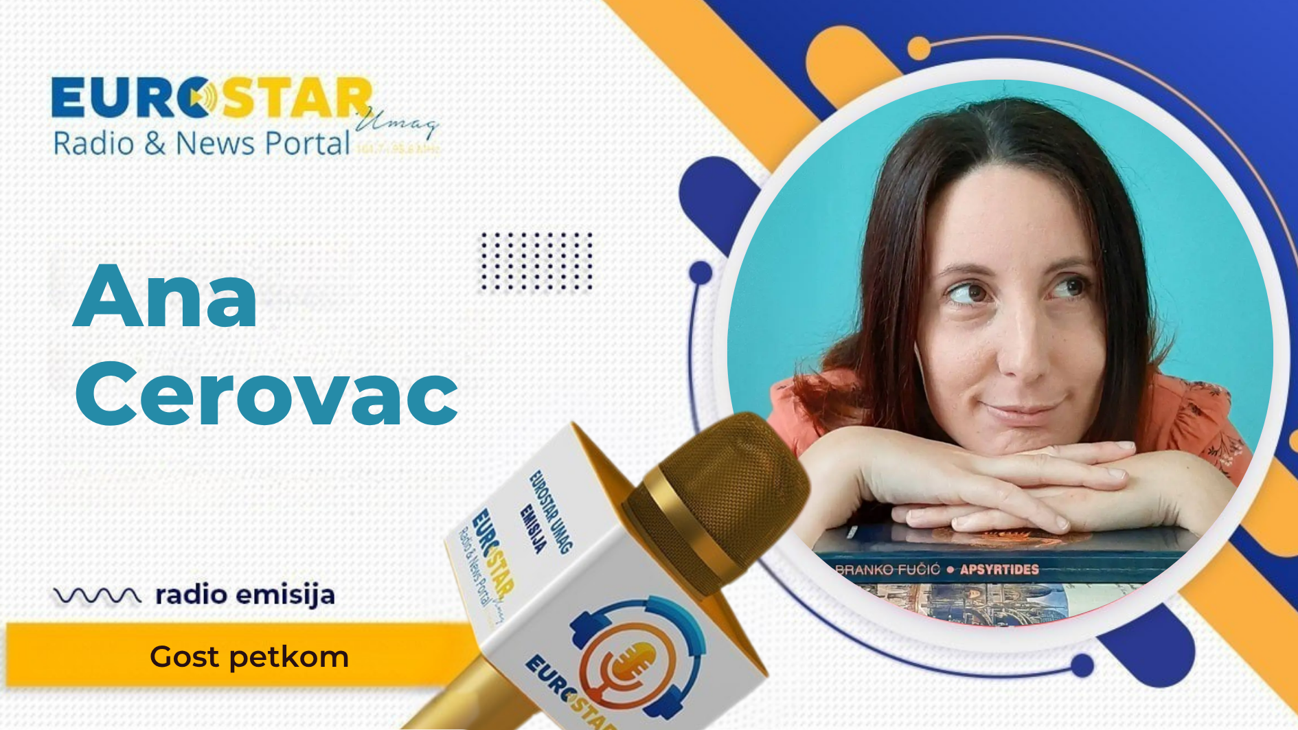 Gost petkom: Ana Cerovac o pisanju, istarskoj povijesti i fantastičnoj trilogiji „Između Orla i Lava“