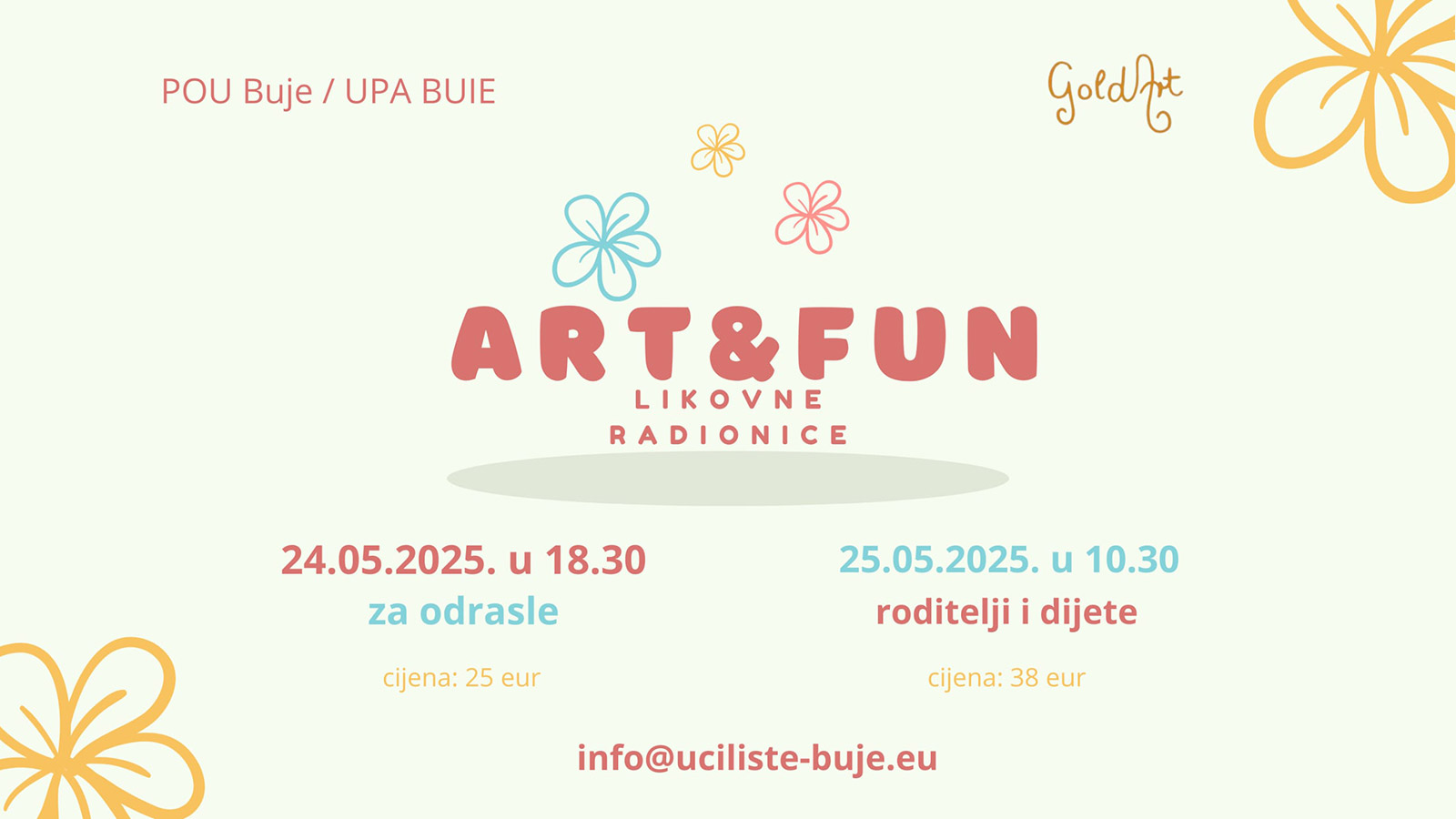 POU Buje: Kreativne radionice u svibnju!