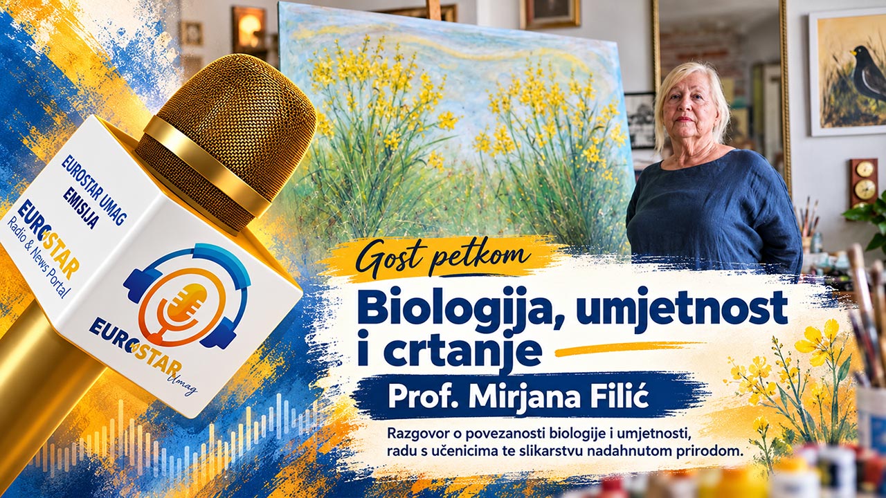 Mirjana Filić o biologiji, umjetnosti i crtanju