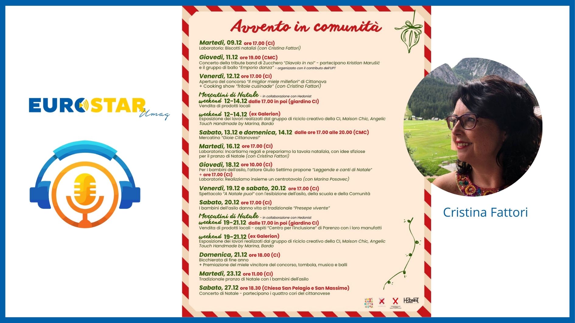 Novosti iz Novigrada: Cristina Fattori - Avvento in comunità