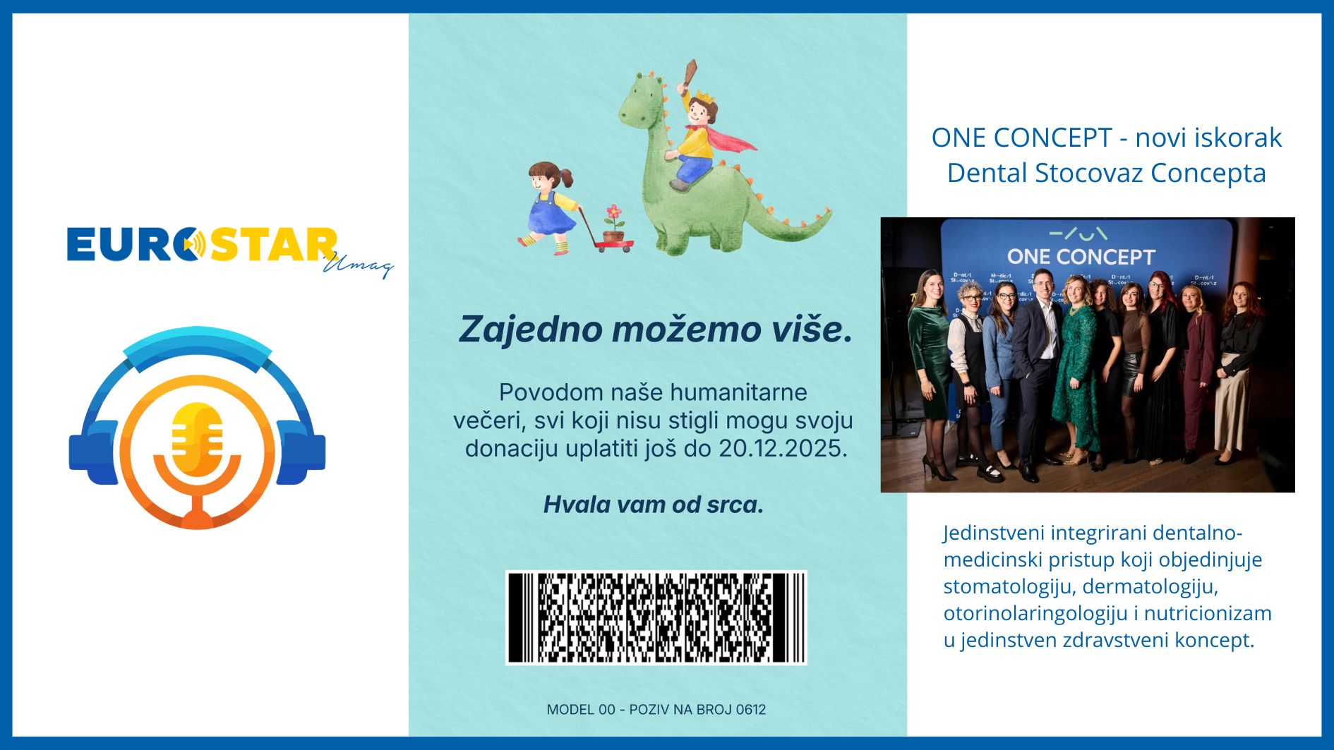 Jednako je jednako – Dental Stocovaz: ONE CONCEPT