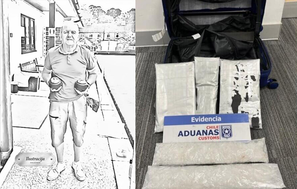 Britanski 79-godišnjak uhvaćen s pet kilograma droge u kovčegu