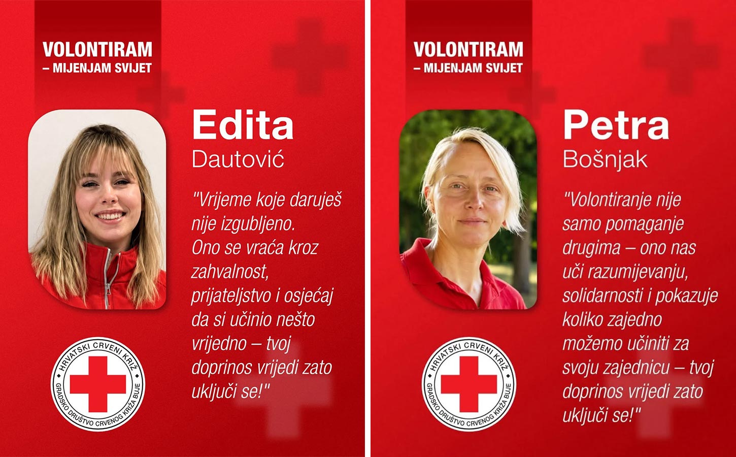 Crveni križ Bujštine ističe volontere koji mijenjaju zajednicu