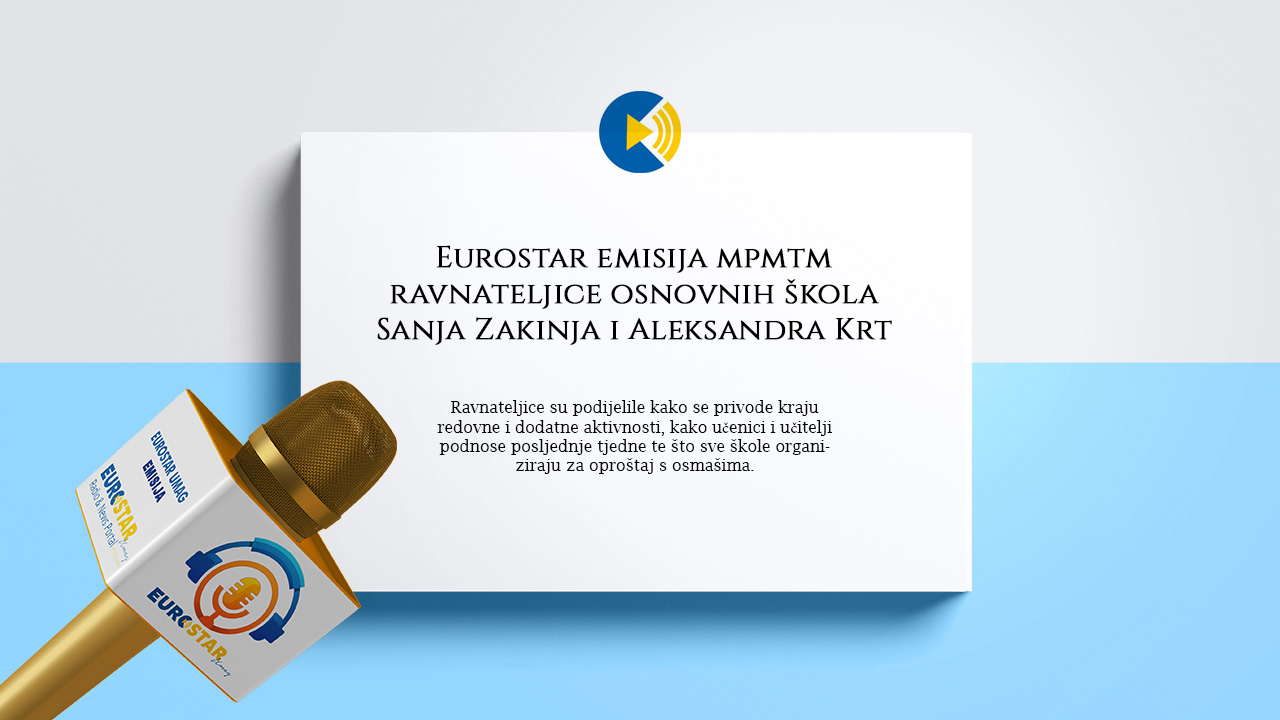 Emisija MPMTM: ravnateljice osnovnih škola Sanja Zakinja i Aleksandra Krt