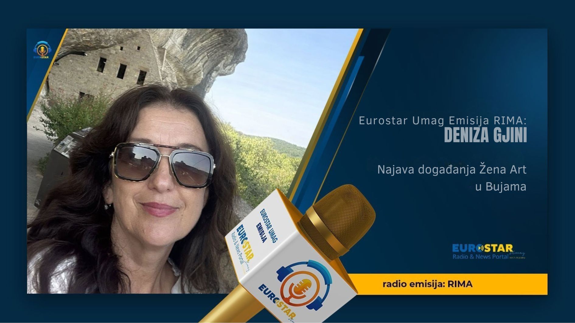 Emisija RIMA: Deniza Gjini o programu ŽenArt / DonnArt 2026 u Bujama