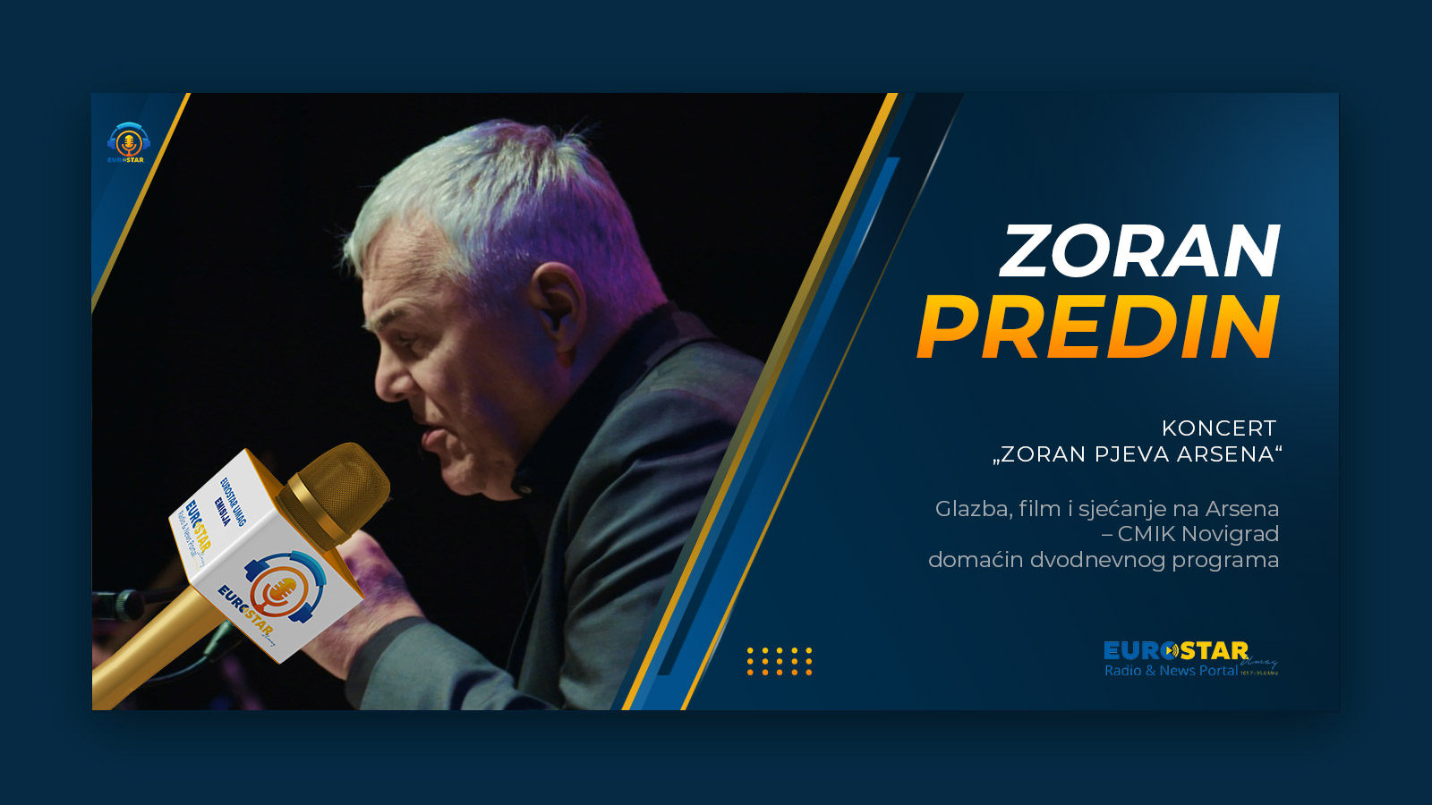Zoran Predin najavio dvodnevni kulturni program u CMIK-u Novigrad