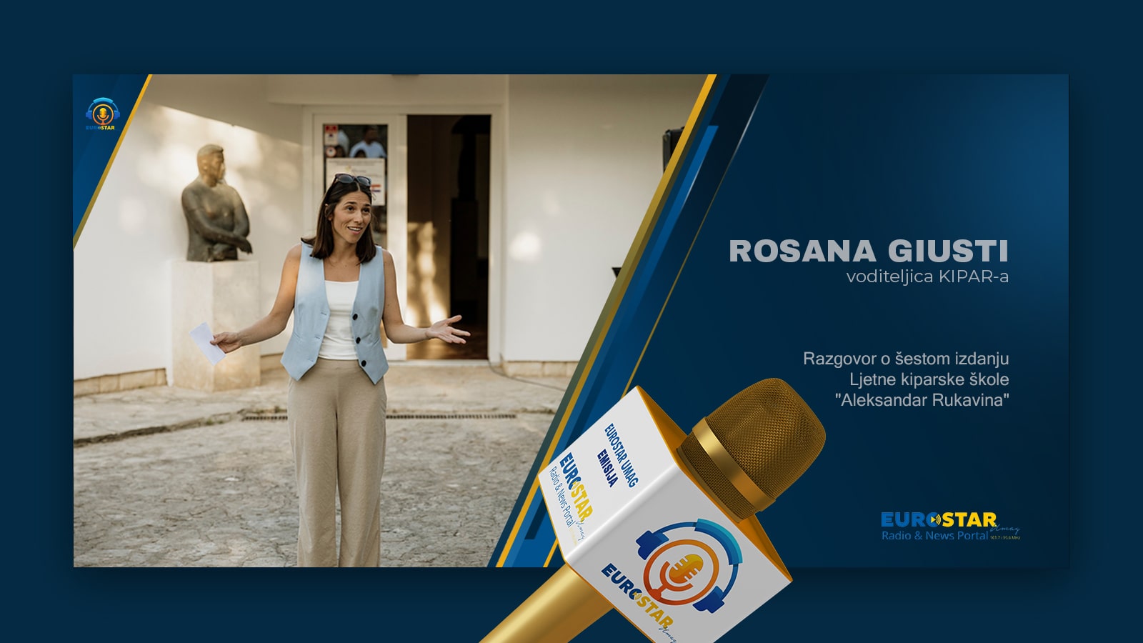 Novosti iz Brtonigle - Rosana Giusti, voditeljica KIPAR-a
