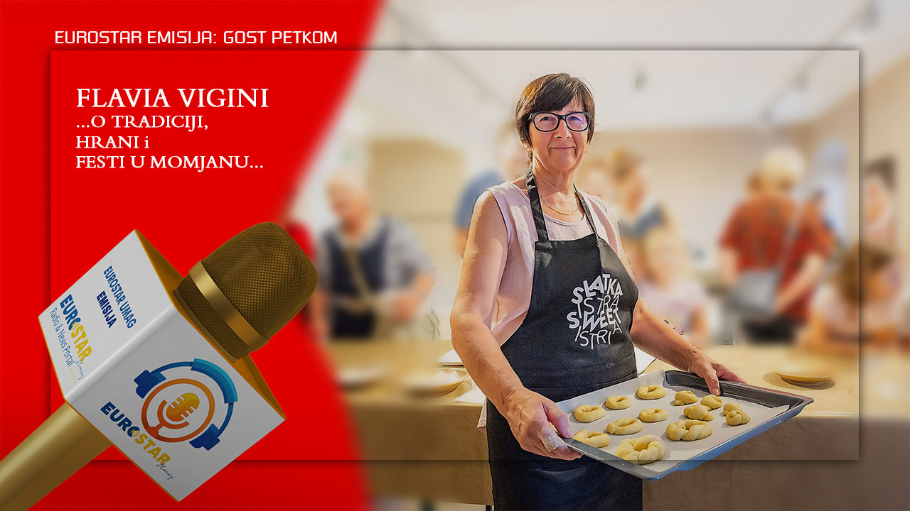 Eurostar emisija Gost petkom: Flavia Vigini