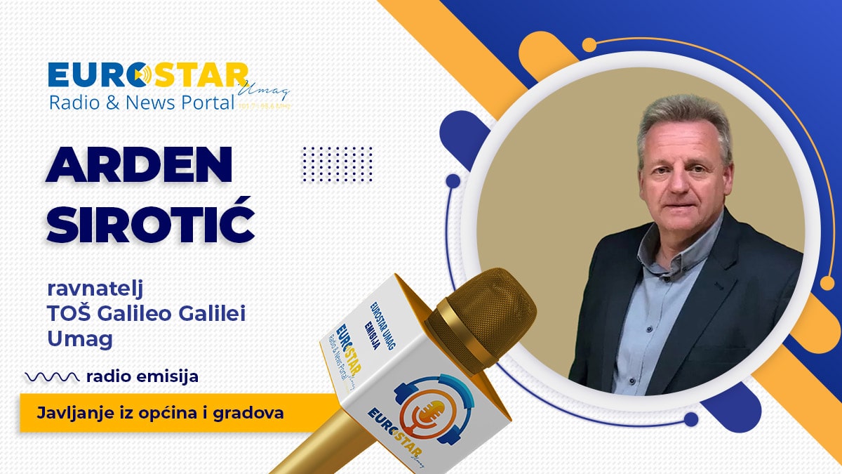 Novosti iz grada Umaga - Arden Sirotić, ravnatelj TOŠ Galileo Galilei Umag