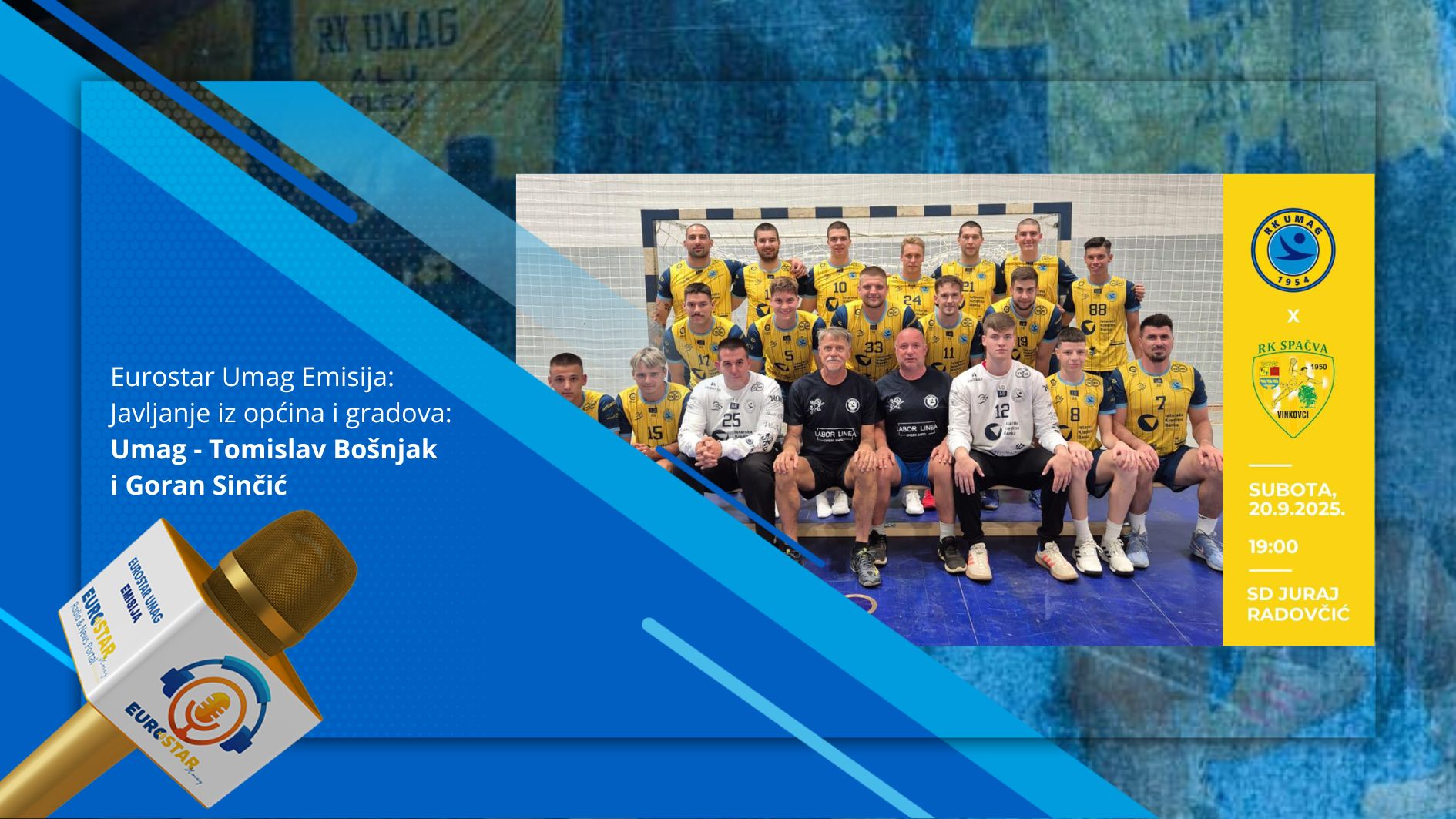 Javljanje iz Umaga - Goran Sinčić i Tomislav Bošnjak (RK Umag)