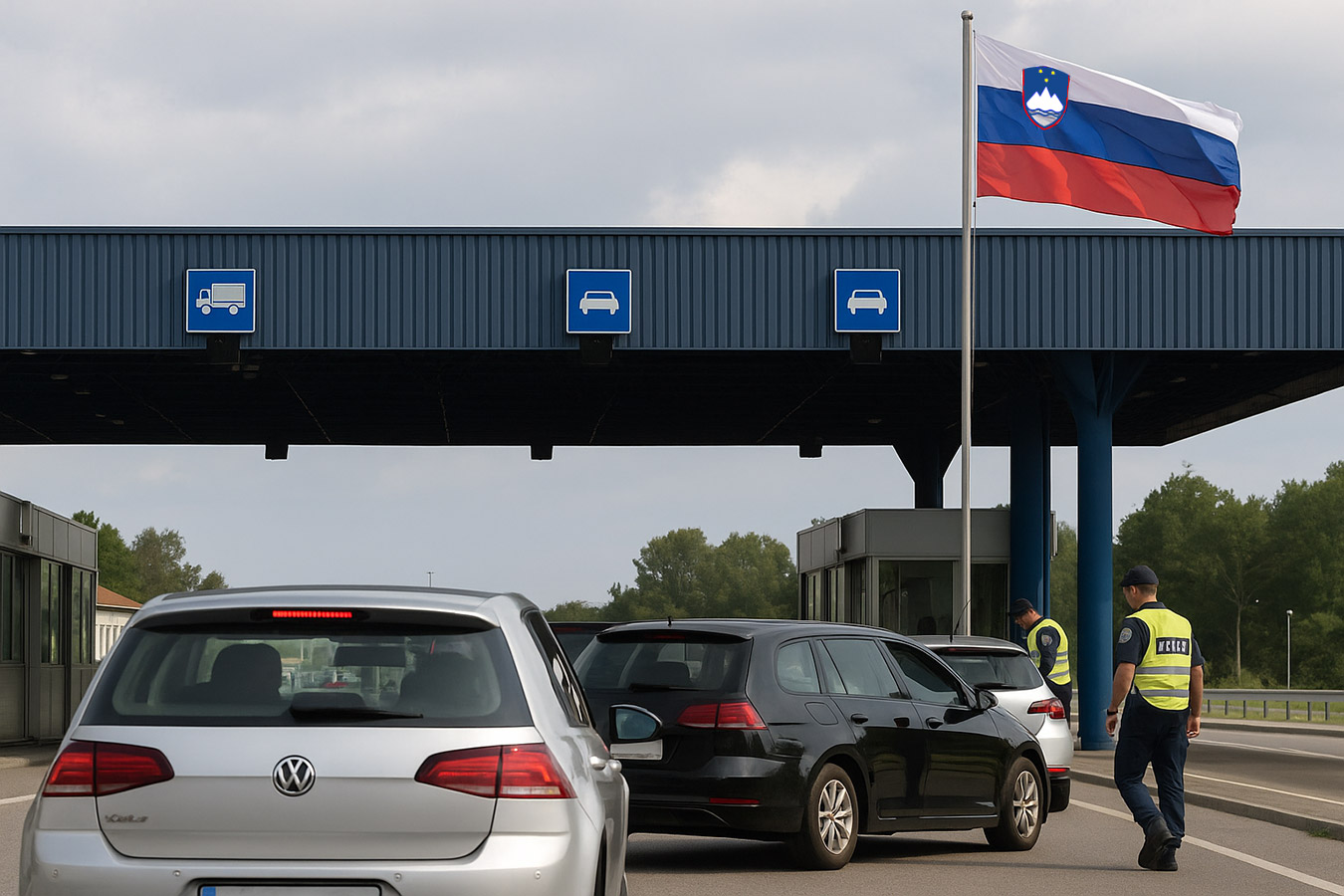 Slovenija produžila granični nadzor s Hrvatskom do kraja godine