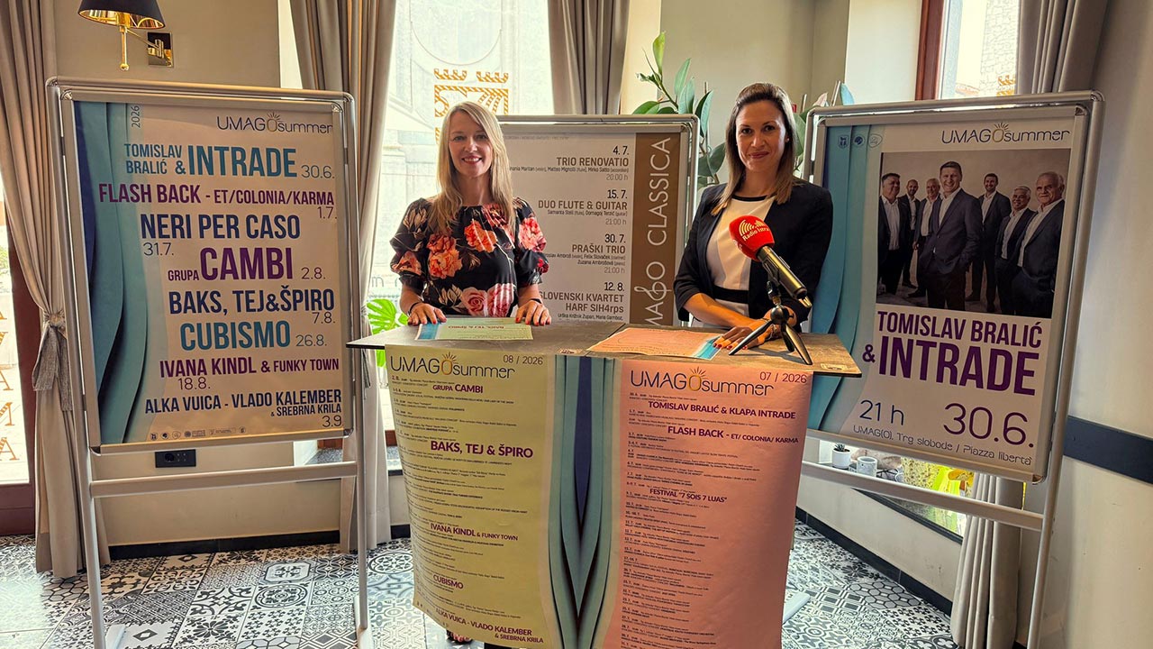 Iva i Larisa na Radio Eurostaru predstavile bogato ljeto u Umagu