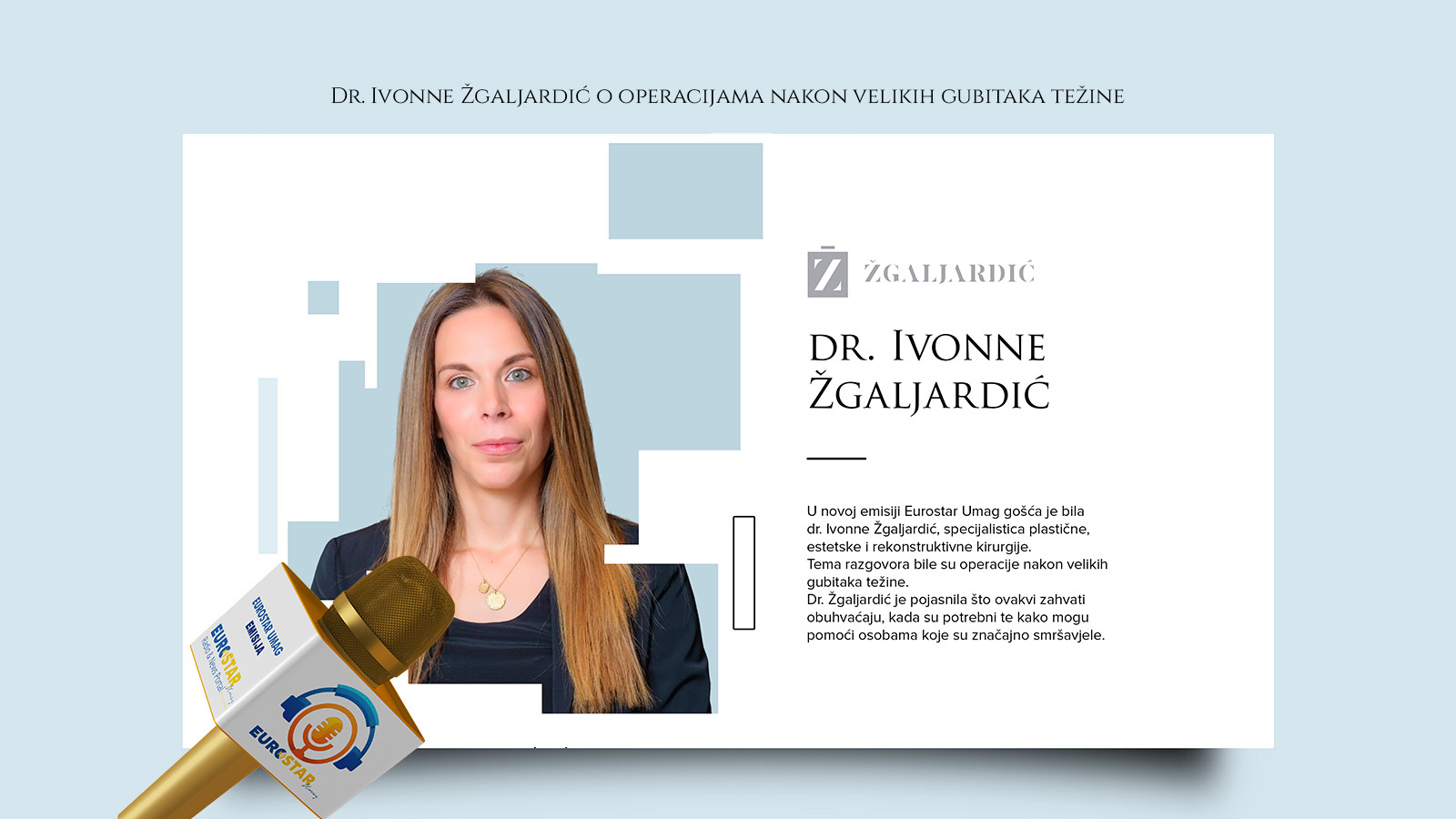 Razgovor s dr. Ivonne Žgaljardić u emisiji Eurostar Umag