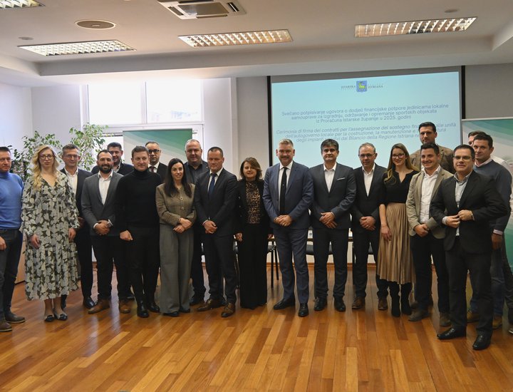 I ove godine Istarska županija dodijelila 200 tisuća eura potpora za sportsku infrastrukturu istarskih gradova i općina
