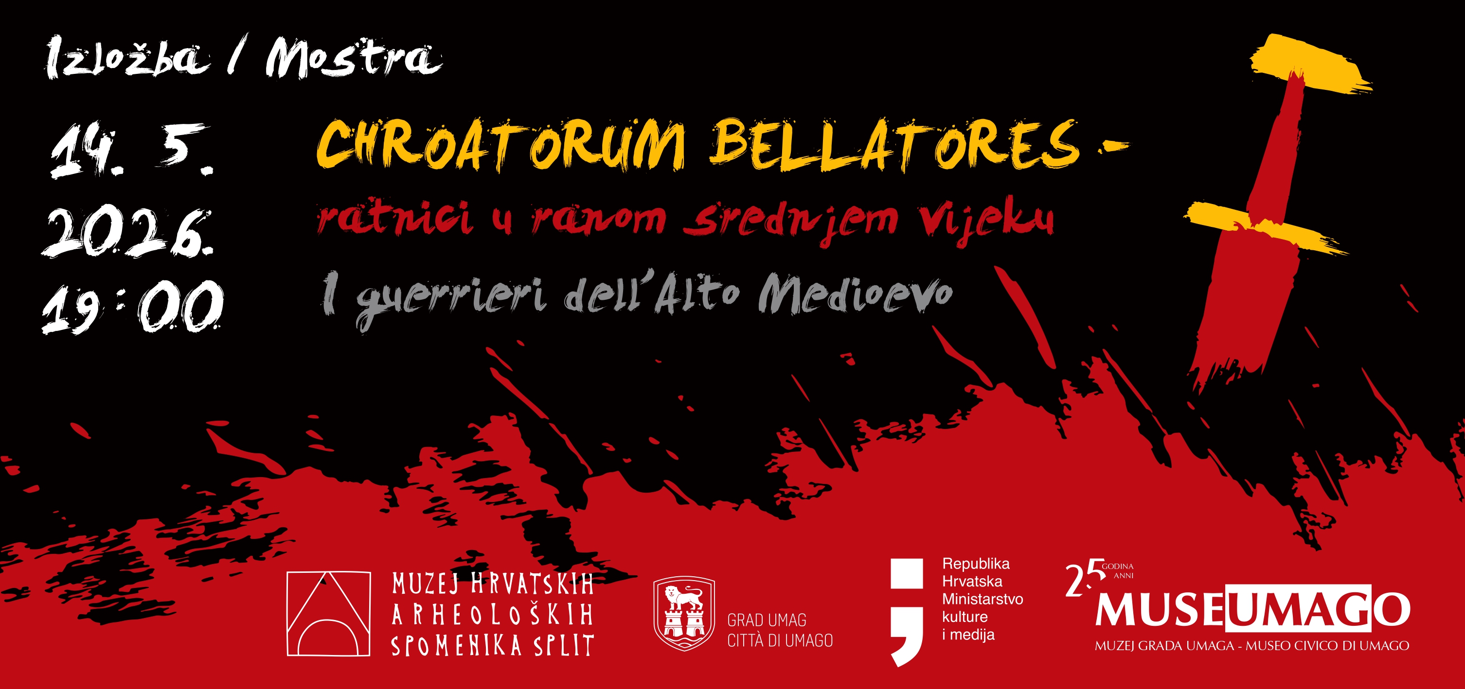 U Umagu se otvara izložba „Chroatorum Bellatores – ratnici u ranom srednjem vijeku“