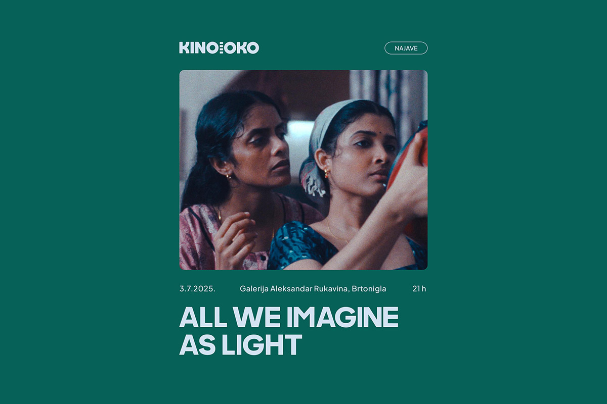 Film “All We Imagine as Light” 3. srpnja u Galeriji Aleksandra Rukavine