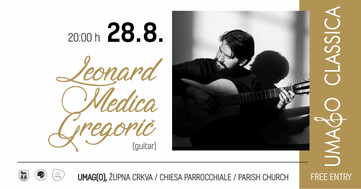 UMAG(O) CLASSICA: Leonard Medica Gregorič danas u Župnoj crkvi
