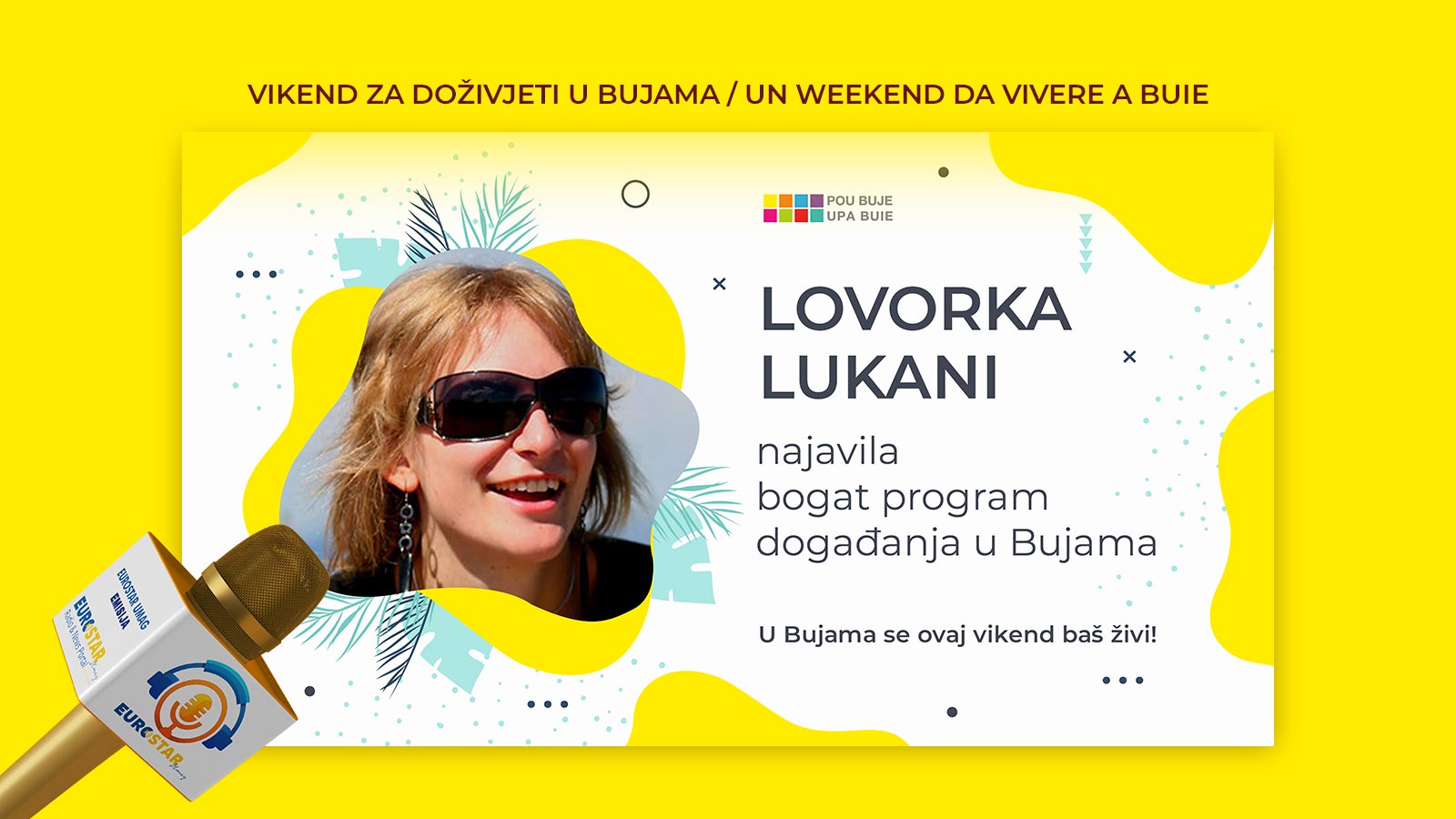 Lovorka Lukani najavila bogat program događanja u Bujama