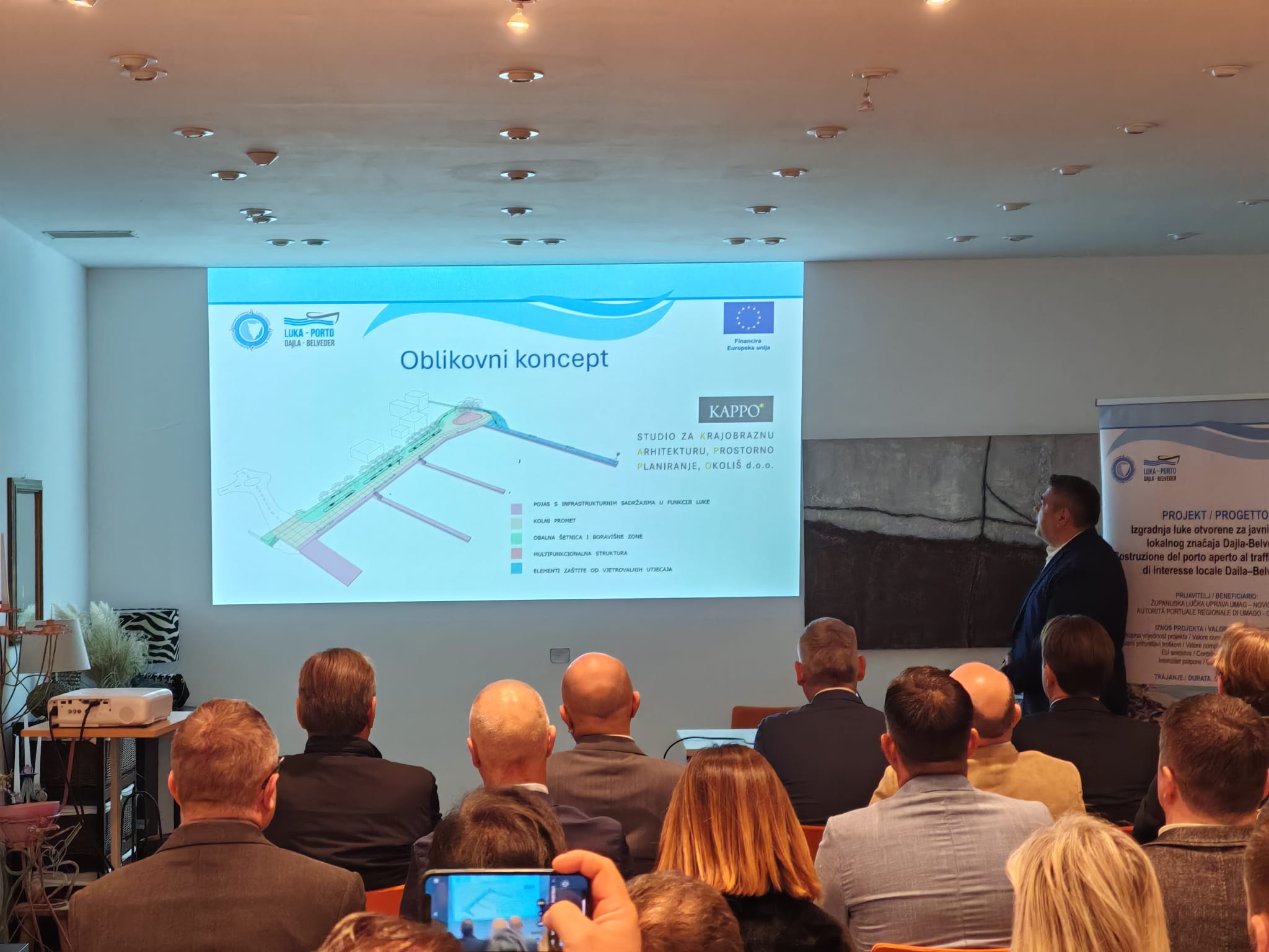 Na današnjoj konferenciji u Novigradu predstavljen projekt luke Dajla–Belveder