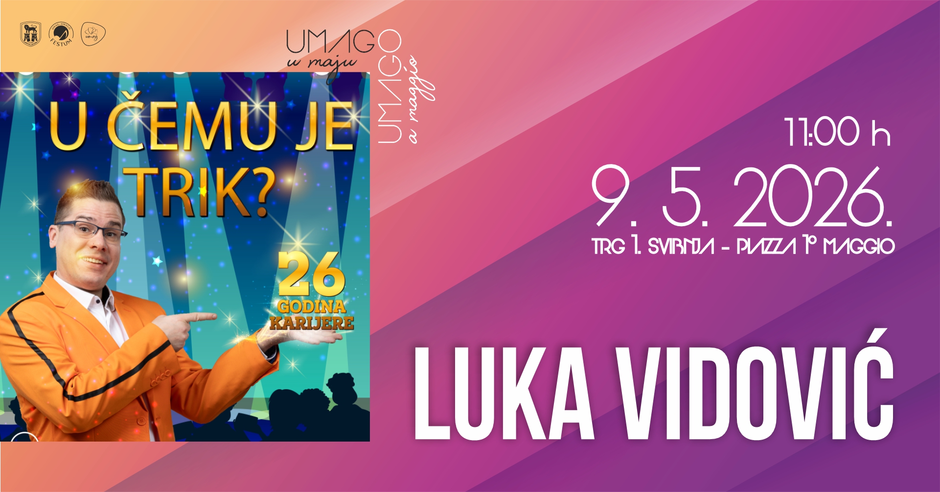Umag u maju: Ove subote nas očekuju plesne skupine ZT Umag i Luka Vidović