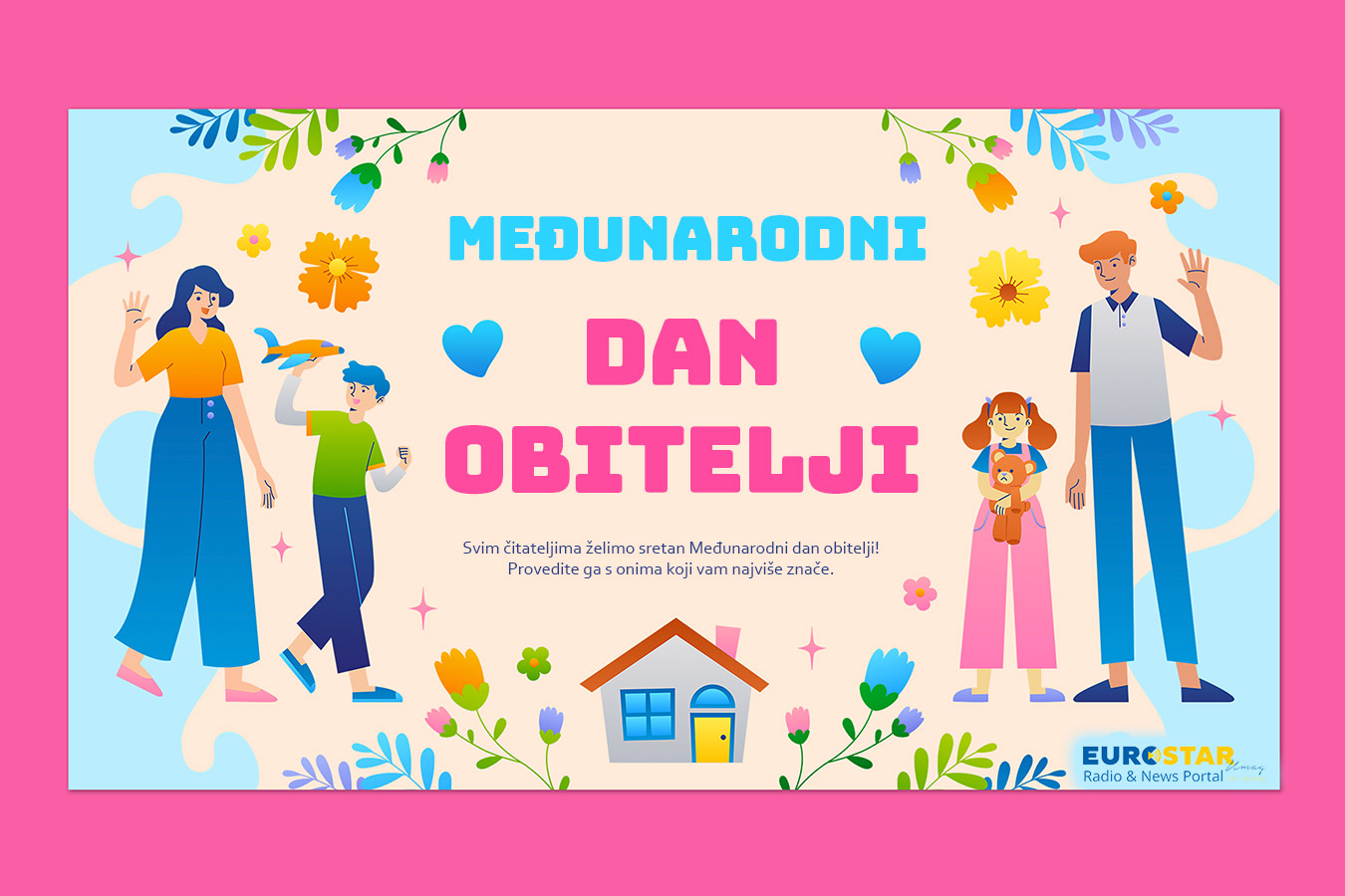 Međunarodni dan obitelji podsjeća na važnost zajedništva