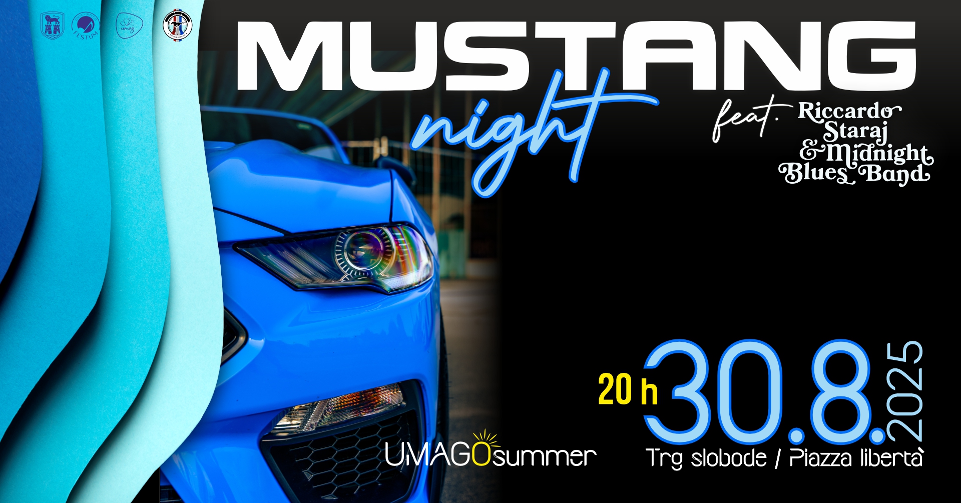 Sutra u Umagu - Mustang night feat. Riccardo Staraj & Midnight blues band