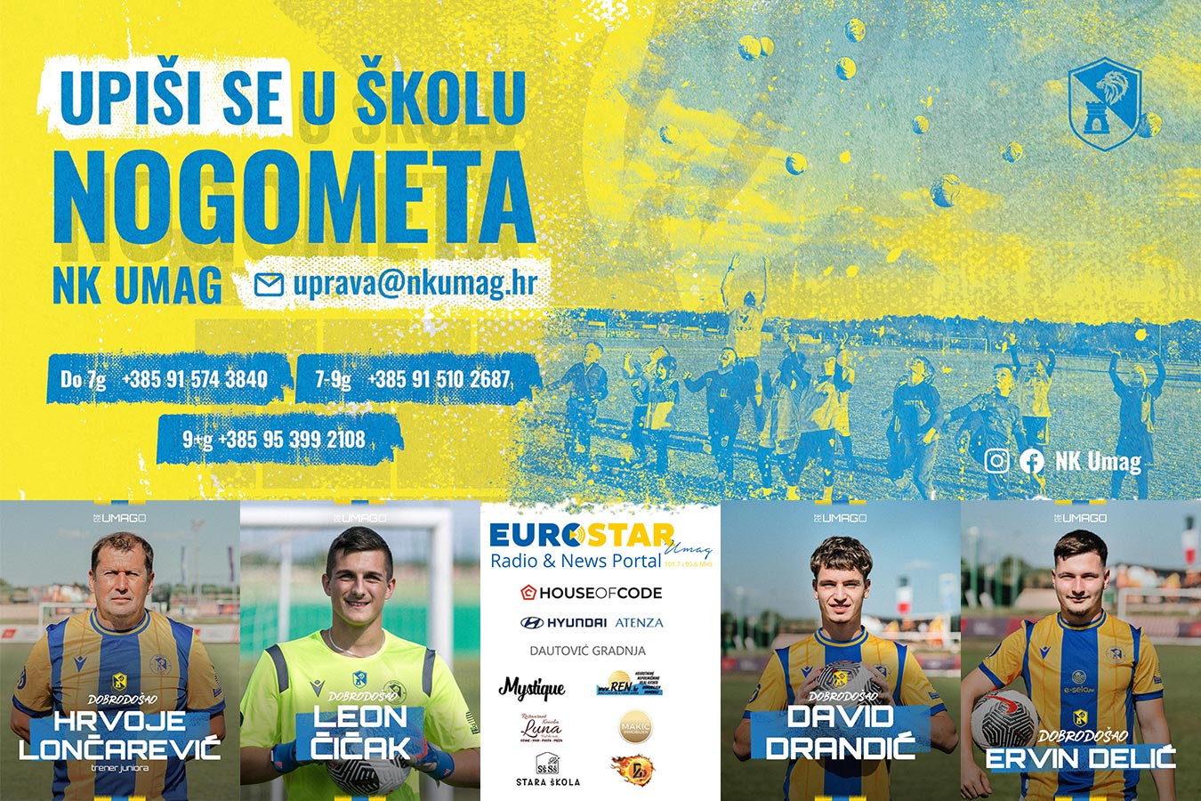 Nova pojačanja za NK Umag