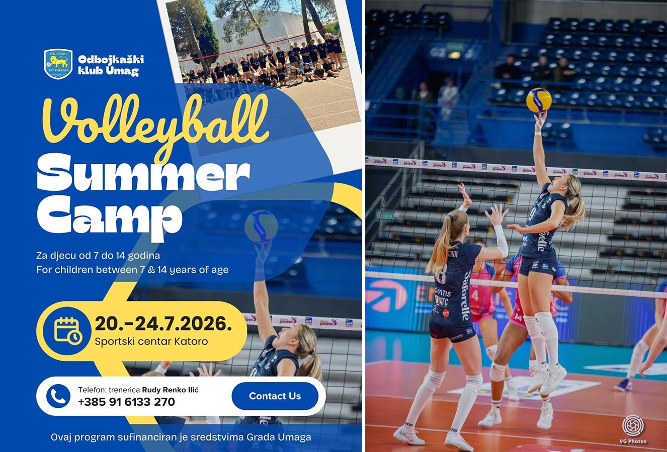 Umag i ovog ljeta poziva najmlađe na pet dana sporta, igre i novih prijateljstava