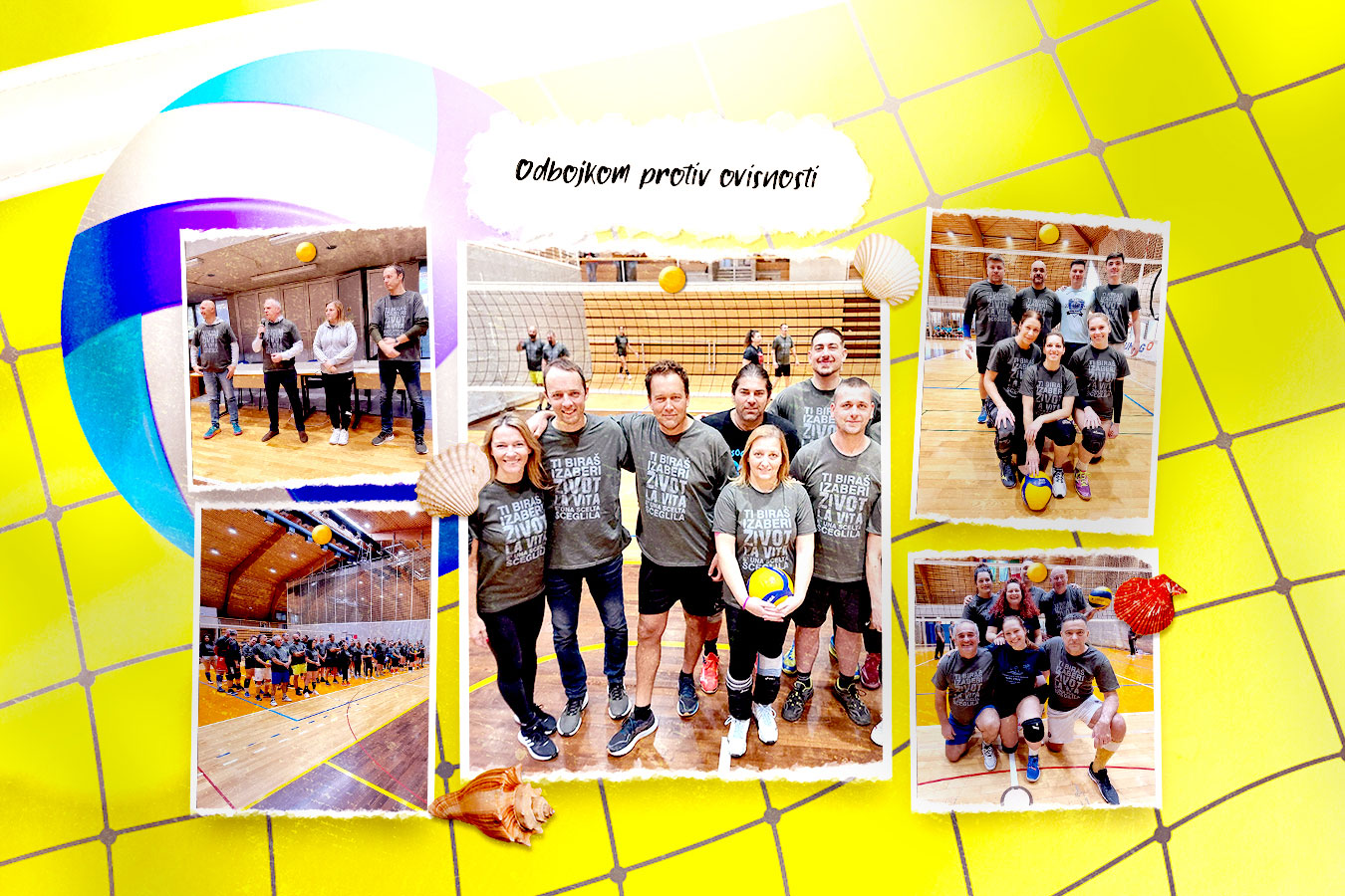 Odbojkom obilježen Mjesec borbe protiv ovisnosti u Umagu