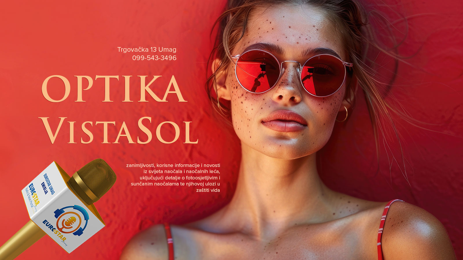 Emisija Optika VistaSol: Novi pogled na zaštitu vida