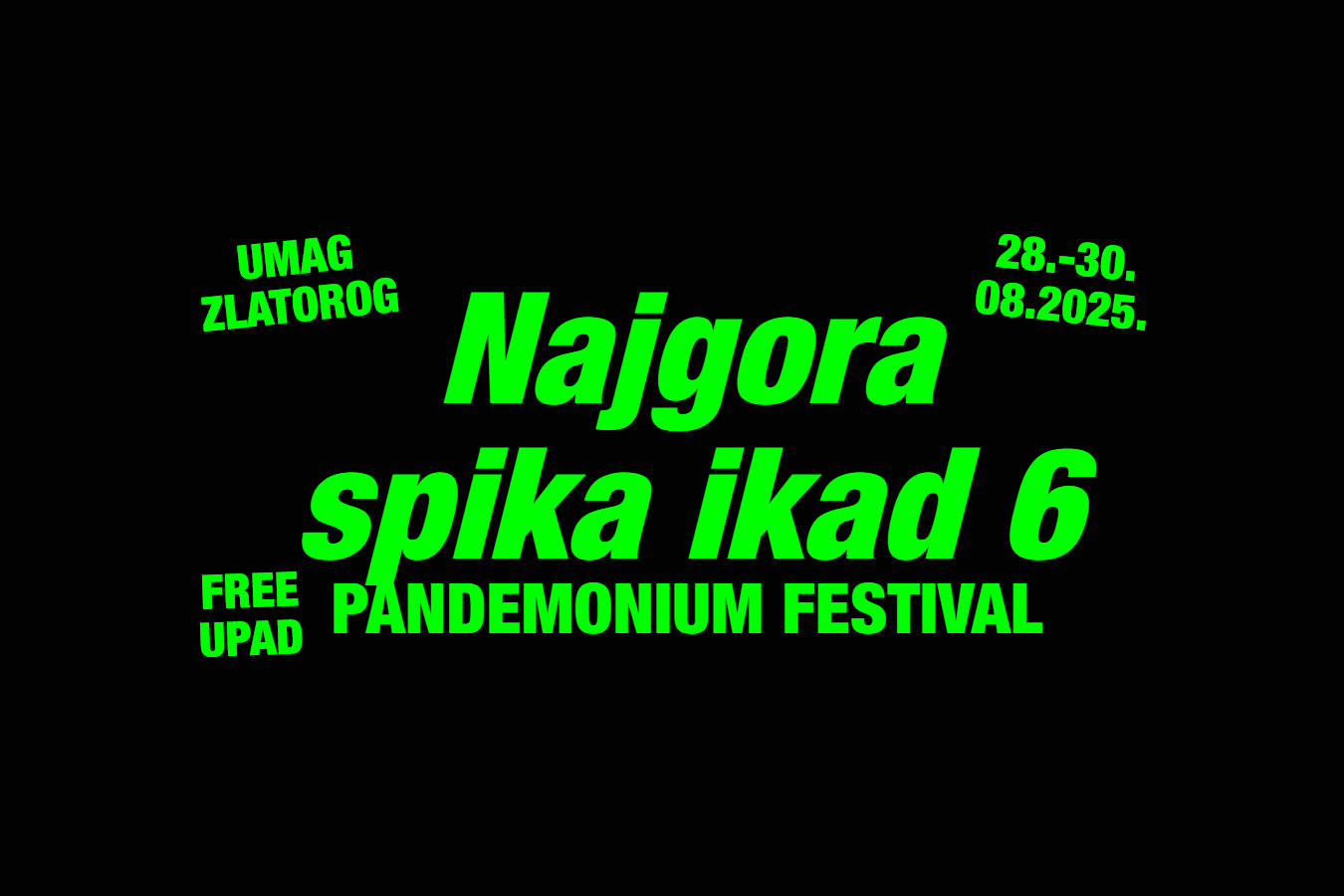 Pandemonium Festival 2025