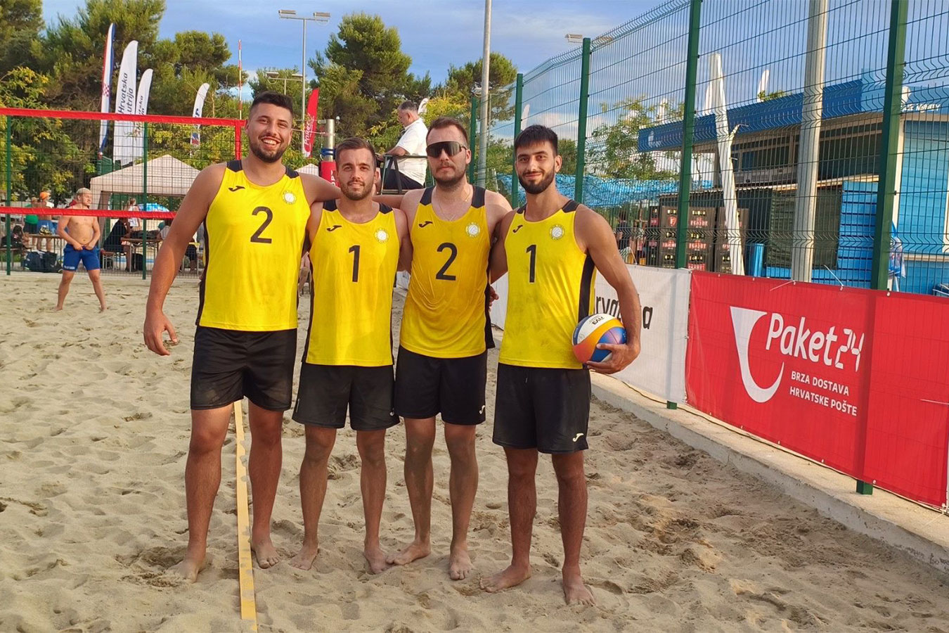 MOK Umag startao u Prvoj ligi odbojke na pijesku