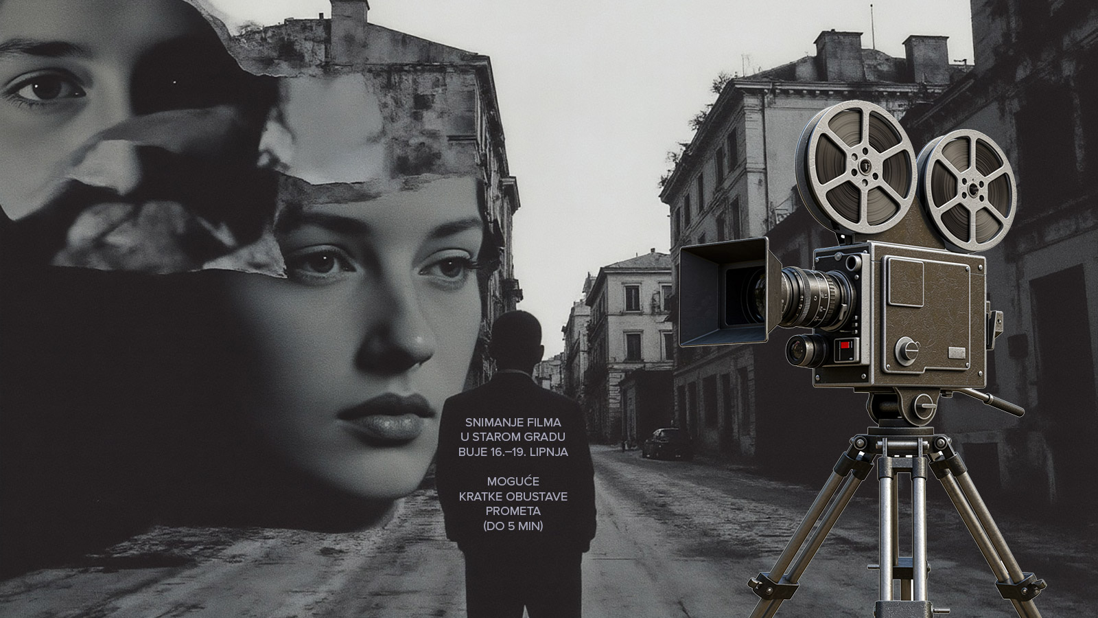 Snimanje kratkometražnog filma u Bujama