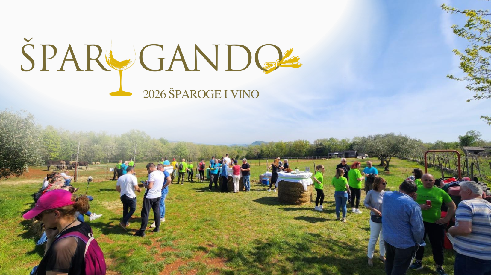 Šparogando 2026 - Rekreativna šetnja s gastro-punktovima