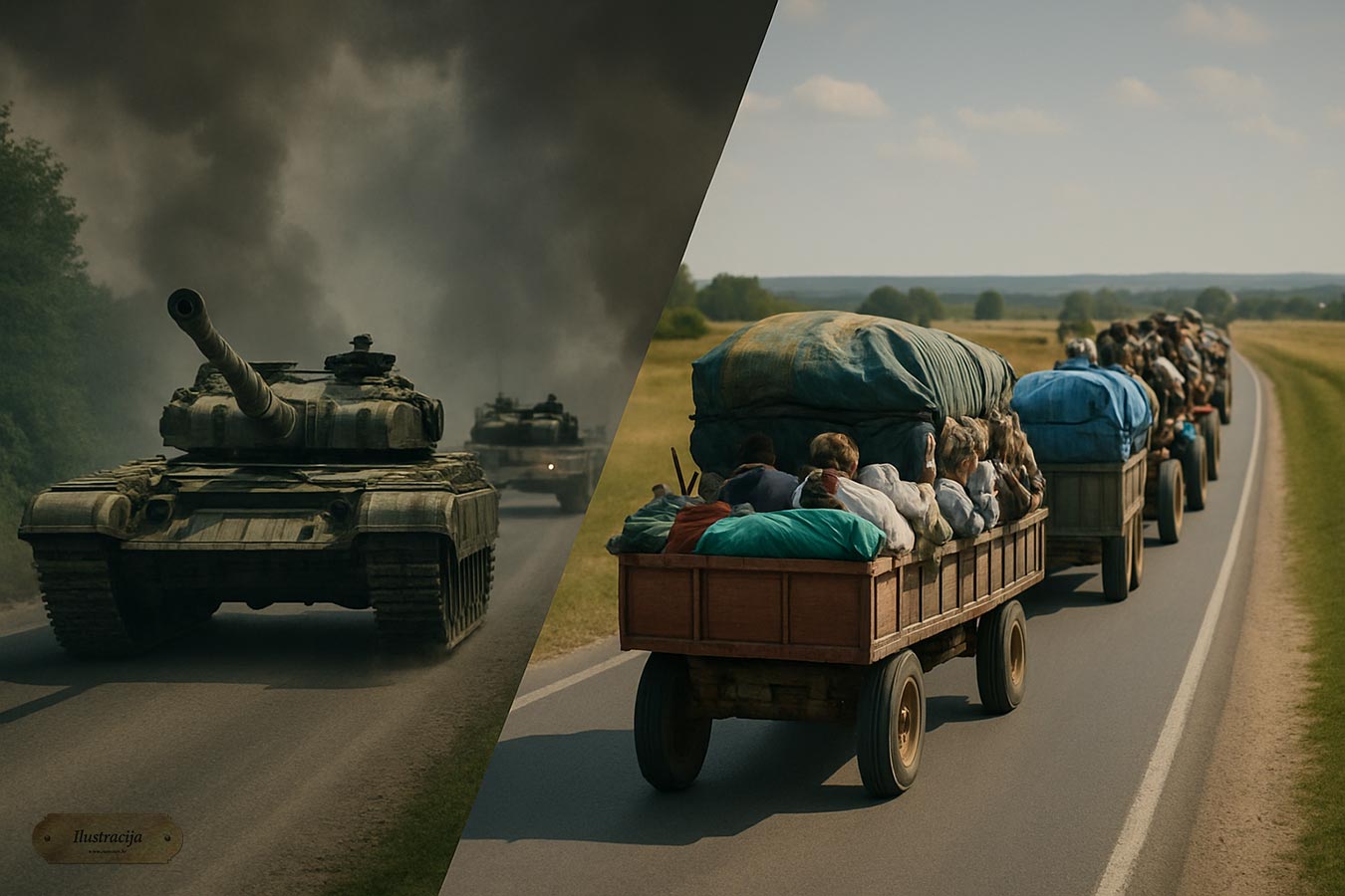 Srbin iskreno: Da nije bilo tenkova, ne bi bilo traktora